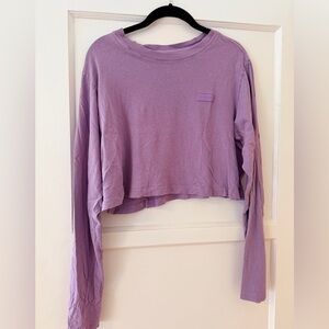SET Active  Purple Long Sleeve Top